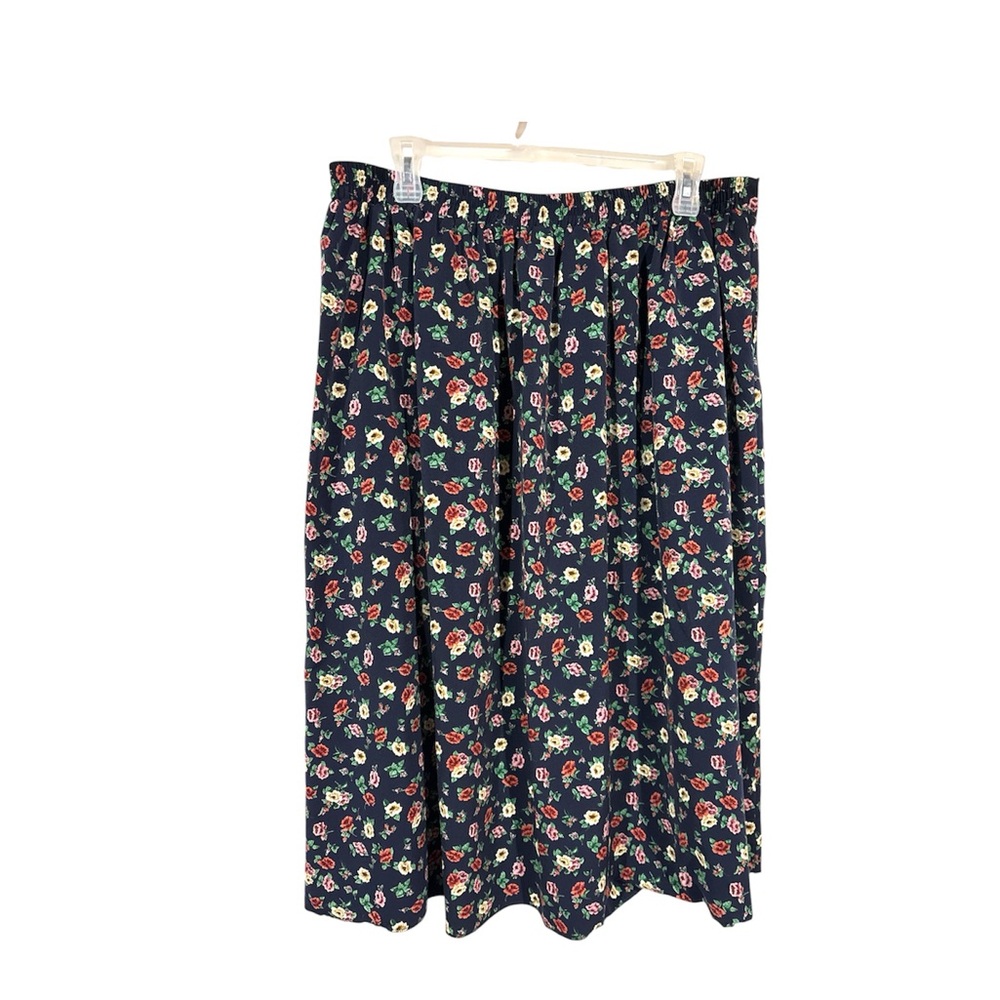 VINTAGE Floral Skirt with Pockets - Picture 6 of 7